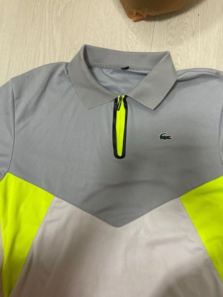 Polo Lacoste cremallera en el cuello