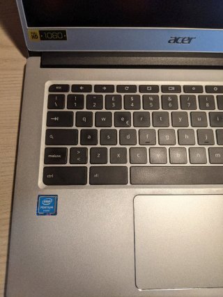 Acer Chromebook 514 Argento
