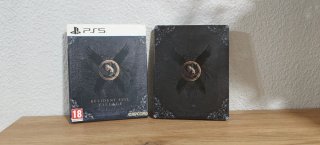 Resident Evil Village Caratula Metálica PS5