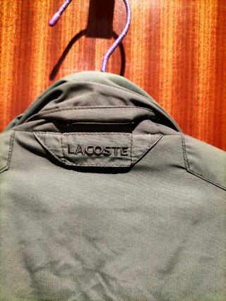 Cazadora Lacoste Verde Talla L