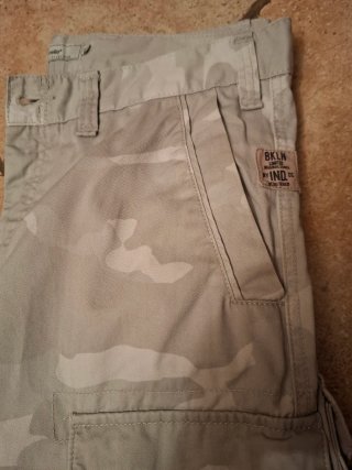 Pantaloni cargo mimetici Celio tg 42