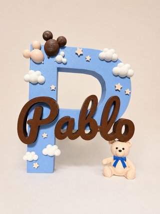 Letra 3D personalizada