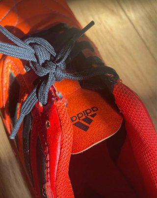 Zapatillas Adidas Fútbol Sala Naranja/Rojo