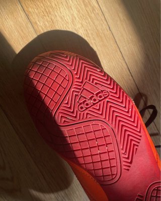 Zapatillas Adidas Fútbol Sala Naranja/Rojo