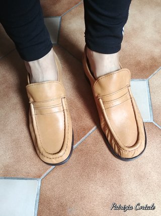 Mocassini uomo cuoio