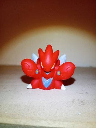 Pokémon finger puppet figure pokémon Scysor bandai