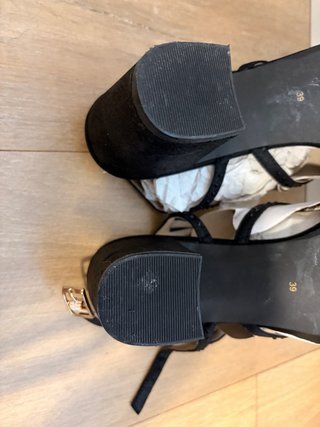 Sandalias Fosco Negras Talla 39