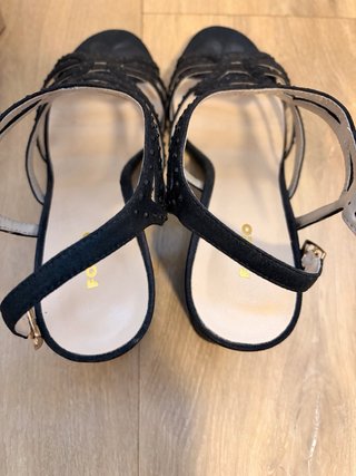 Sandalias Fosco Negras Talla 39
