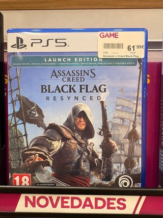 Assassin's Creed Black Flag Resynced PS5