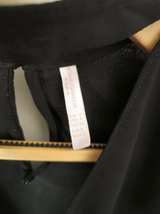 Top Zara Preto Tamanho S