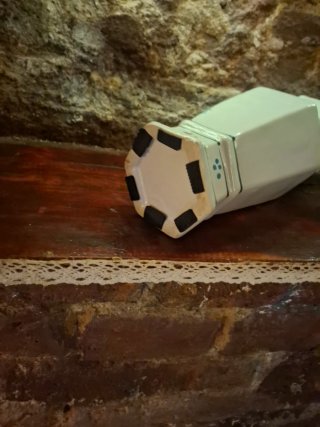 Jarrón antiguo chino de cerámica