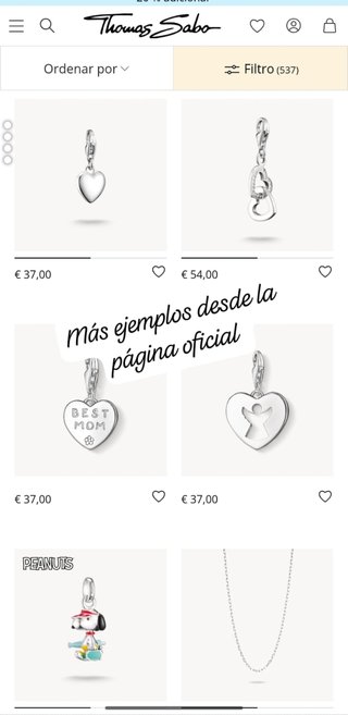 Reloj original Thomas Sabo en Plata 925