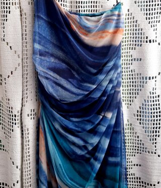 Vestido de alça única multicor T.U. NEW COLLECTION