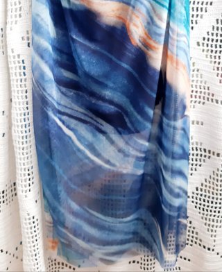 Vestido de alça única multicor T.U. NEW COLLECTION