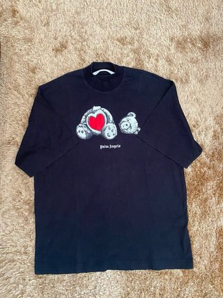 Camiseta Palm Angels Negra talla XS oversize M