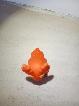 Pokémon finger puppet toy pokémon Slugma bandai