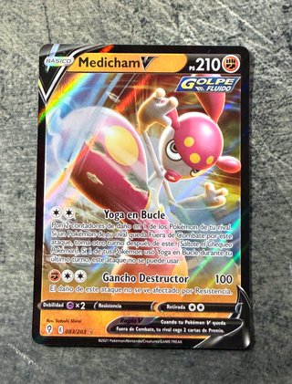 Medicham V Cielos Evolutivos Carta Pokemon