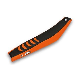 Funda de asiento Double Grip 3 KTM negro D626