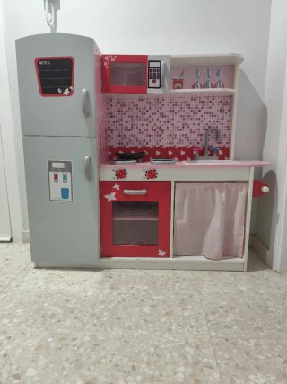 Cocinita de juguete madera