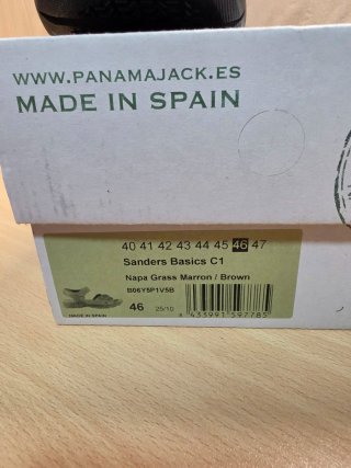 Sandalias Panama Jack Marrones