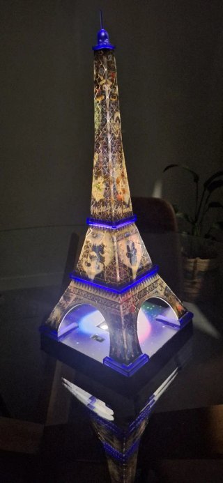 Ravensburger 3D Puzzle Torre Eiffel Disney Night E