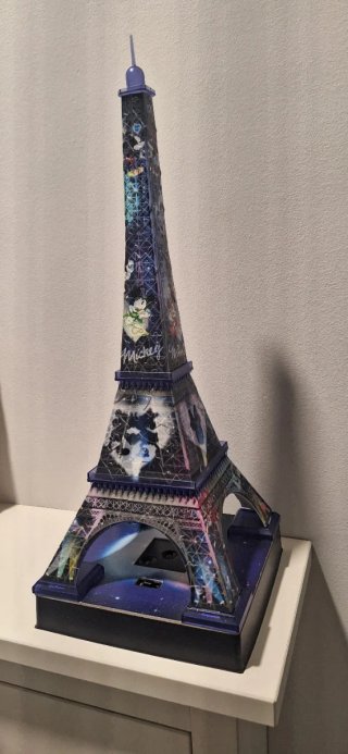 Ravensburger 3D Puzzle Torre Eiffel Disney Night E