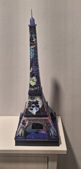 Ravensburger 3D Puzzle Torre Eiffel Disney Night E