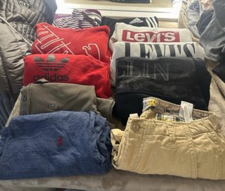 Lote 10 Ropa Marcas Adidas, Levi's, Lacoste