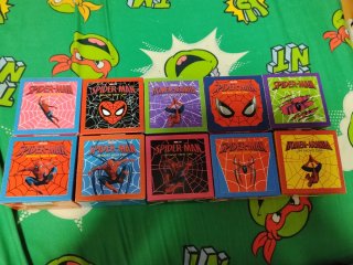 Spiderman figuras de mochilas película.