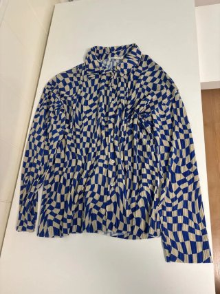 Camisa Pull&Bear cuadros efecto óptico