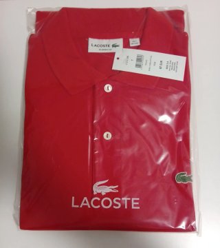 Polo Lacoste Rojo Talla XXL