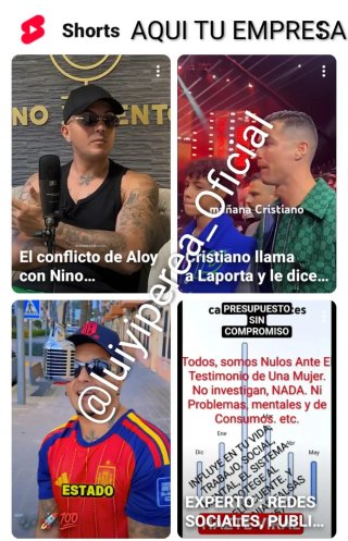 Creador de contenido digital y tendencia en shorts