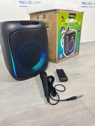 Altavoz Portátil Ibiza CUBE 180 Karaoke