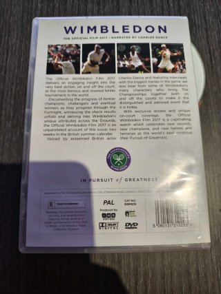 DVD Wimbledon 2017 Película Oficial
