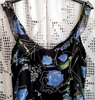 Vestido floral preto ANA SOUSA S/36