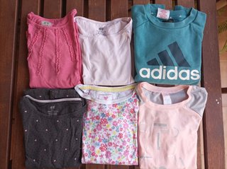 Lote Ropa Niña T128 Manga Larga