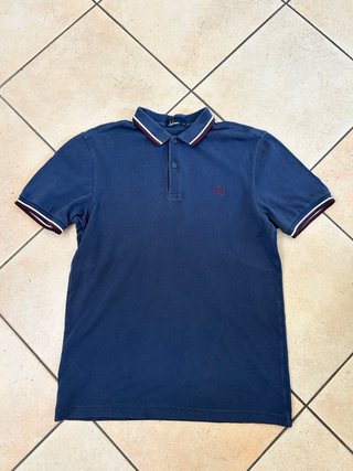 Polo Fred Perry Blu uomo M