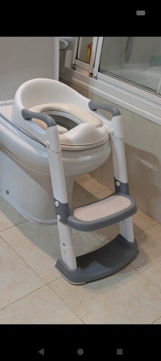 Asiento reductor WC con escalera