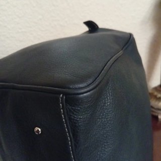 Bolso Piel Purificación García Azul Marino