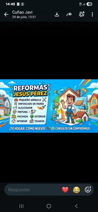 SE HACEN PEQUEÑAS REFORMAS