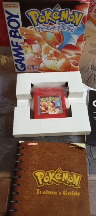 Pokémon Edición Azul y Rojo Game Boy Nintendo