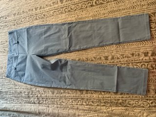 Pantaloni eleganti donna azzurri
