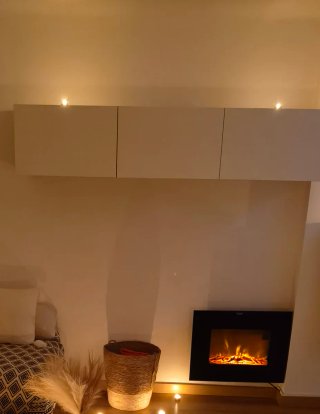 Mueble diseño Ikea beige/marrón