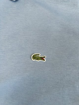 Polo Lacoste Blu Taglia M