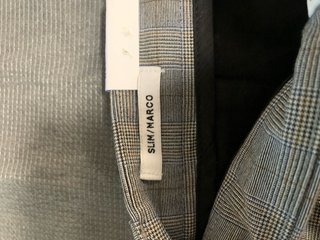 Pantaloni Jack&Jones a quadri grigi