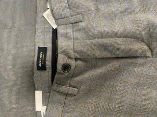 Pantaloni Jack&Jones a quadri grigi