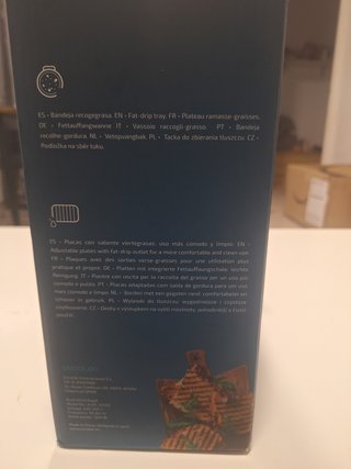 Cecotec Parrilla Eléctrica Plancha Sandwichera