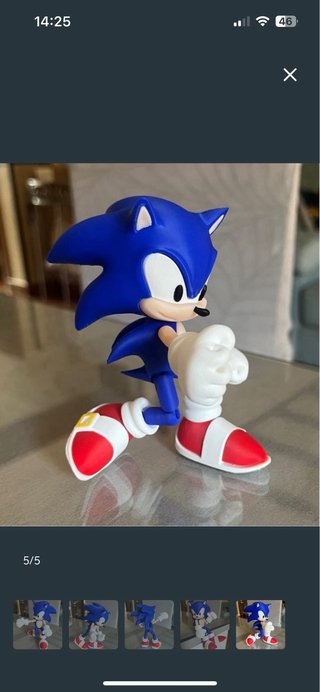 Sonic Articulado Figura Acción