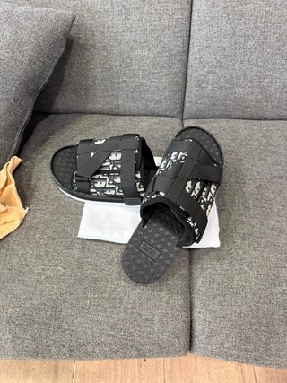 Sandalias Dior Negras y Blancas