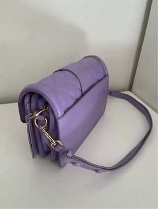 Bolso Versace Jeans Couture Morado Dorado